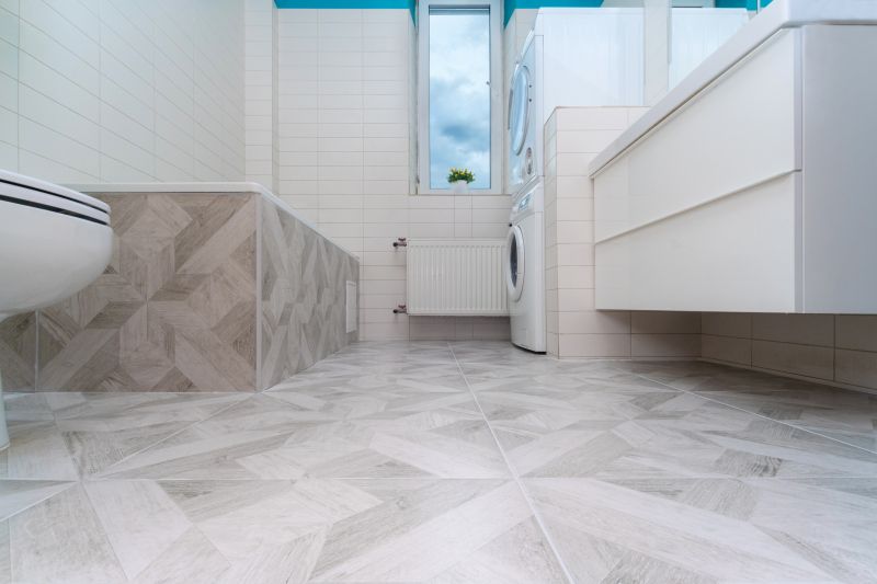 Large-Format Tile Bathrooms